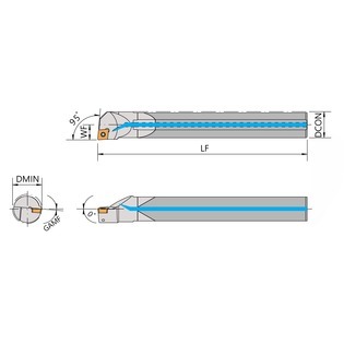 E-sclcr/l, carbure monobloc